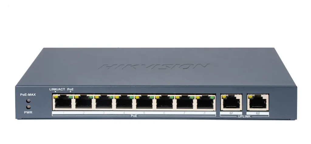[DS- 3E0310P-E/M] Switch Hikvision DS- 3E0310P-E/M